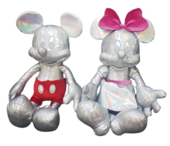 Mickey Minnie - Casal prata